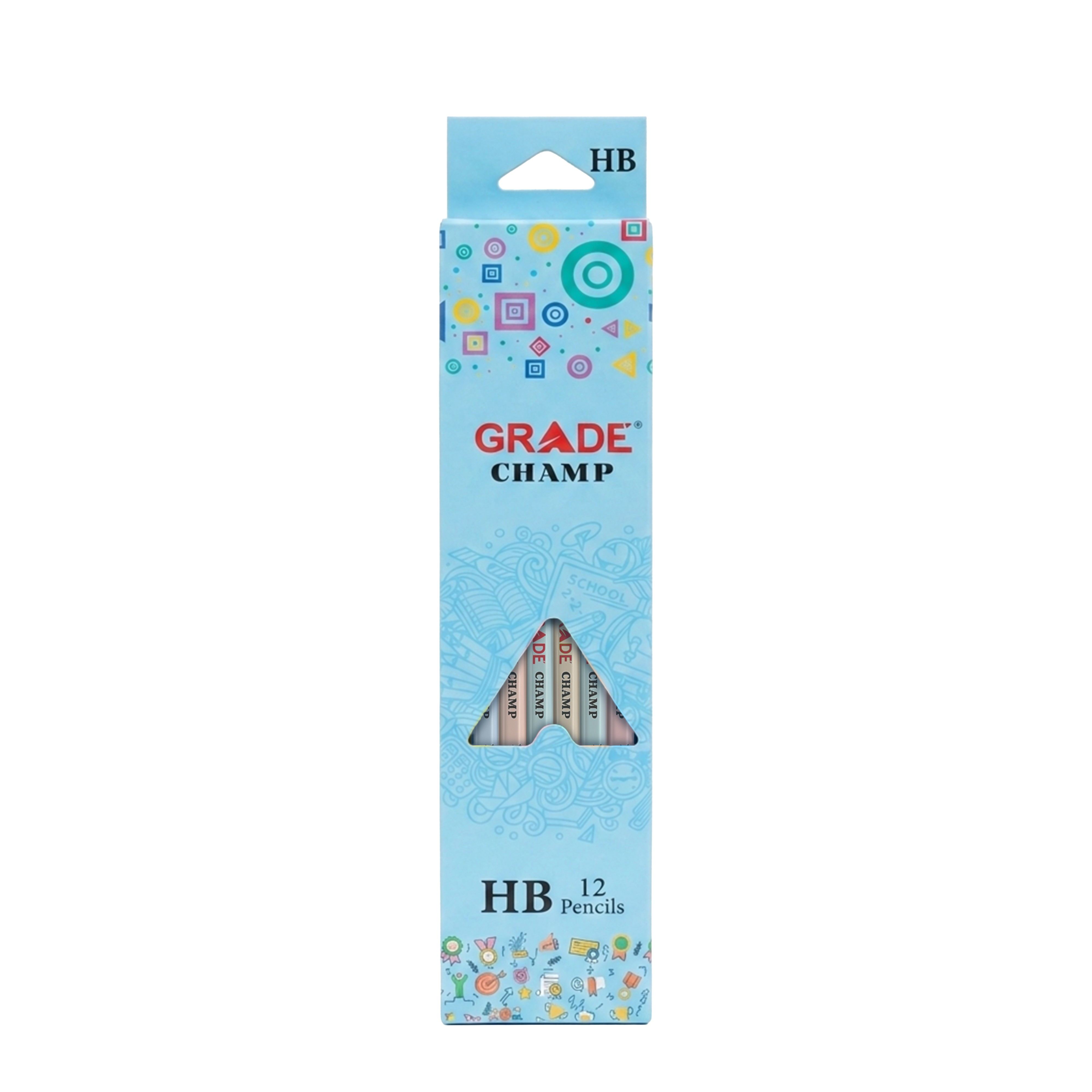 Hb Grade Champ Pencil Packet 300kb
