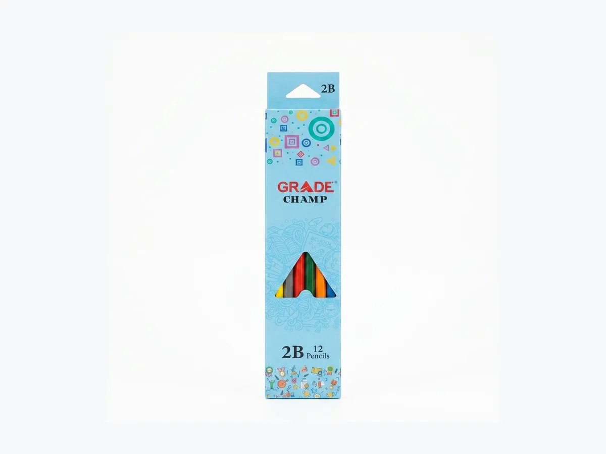 Grade Champ Pencil 2B in its Grade retail pack