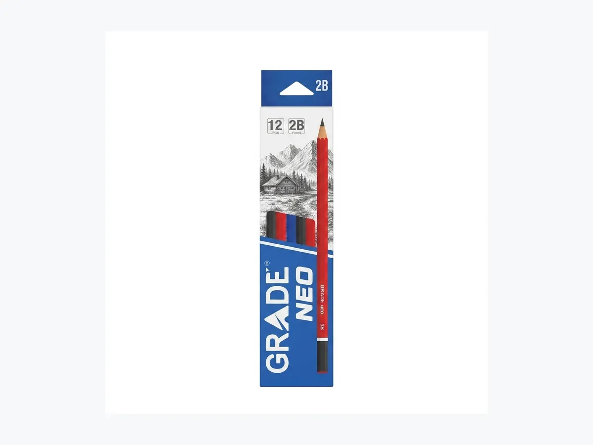 Grade Neo 2B pencils in the blue twelve-pack