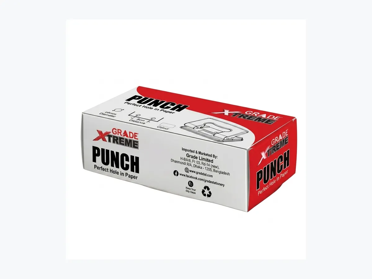 The Xtreme two-hole punch carton