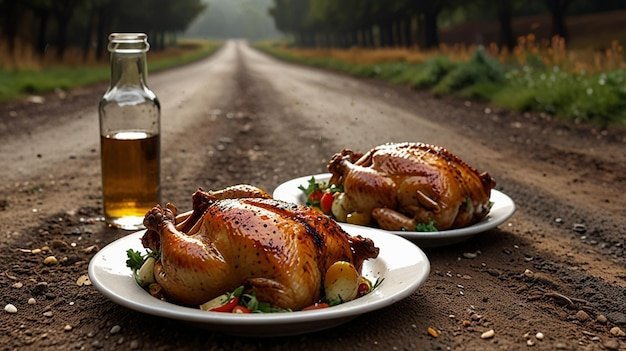 Chicken road game in Spain